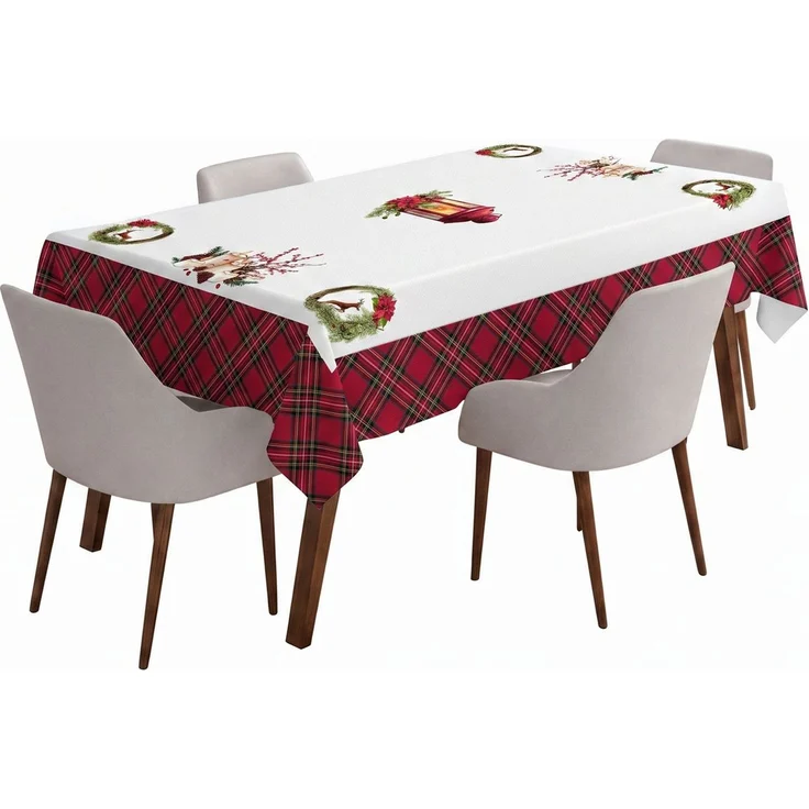 Hermia Concept 'Xmas 12 - Small' Tischdecke, Mehrfarbig, 100 x 160 cm – Bild 2