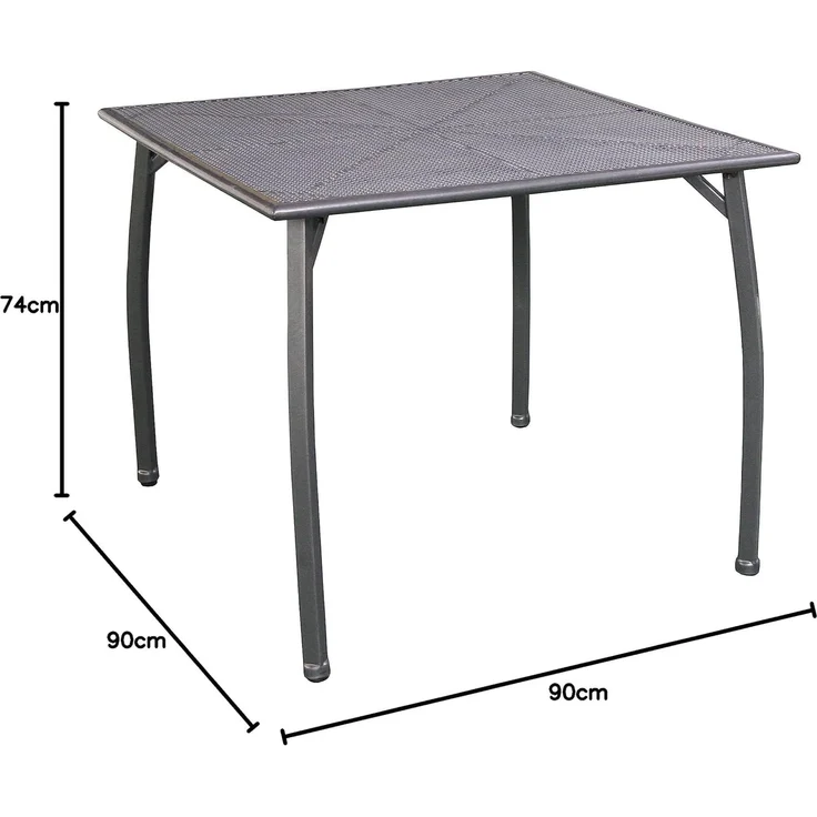 greemotion Tisch Toulouse ca. 90 x 74 x 90 cm, – Bild 3