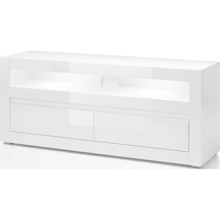 INOSIGN Lowboard Carat, Breite 150 cm, wird mit 2 Leisten geliefert (weiss und grau)