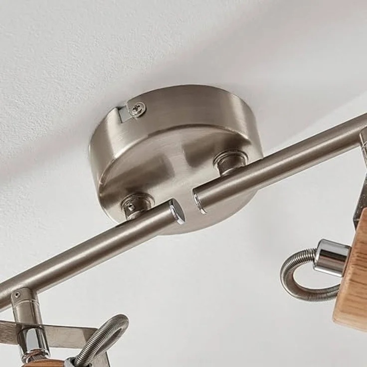 Lindby Deckenstrahler Dennis, Metall, Alu IP20, 4 x 8 W LED – Bild 5