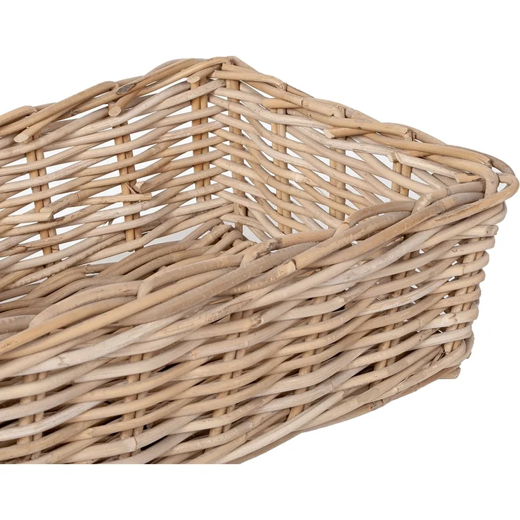 Aufbewahrungskorb VERONA-1 ca. L47cm Rattankorb Regalkorb Schrankkorb Dekokorb – Bild 4