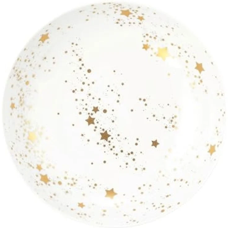 Seltmann Weiden Suppenteller Liberty - Golden Stars, (1 St), Teller rund 21 cm – Bild 2