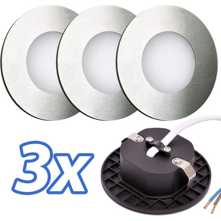 Maxkomfort LED Wandstrahler 6103, LED fest integriert, Warmweiß, 3000K, Treppenbeleuchtung – Bild 4