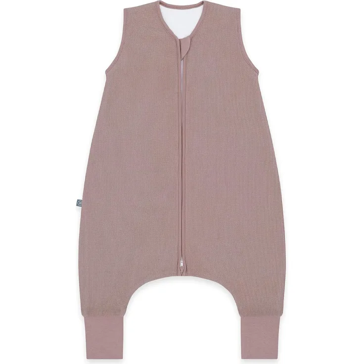 emma & noah Baby Schlafsack mit Füßen 1.0 TOG, Ganzjahres Schlafsack mit Beinen für den Frühling, Sommer und Herbst, 100% Bio-Baumwolle, OEKO-TEX Zertifiziert (Essential Berry, 80 cm)