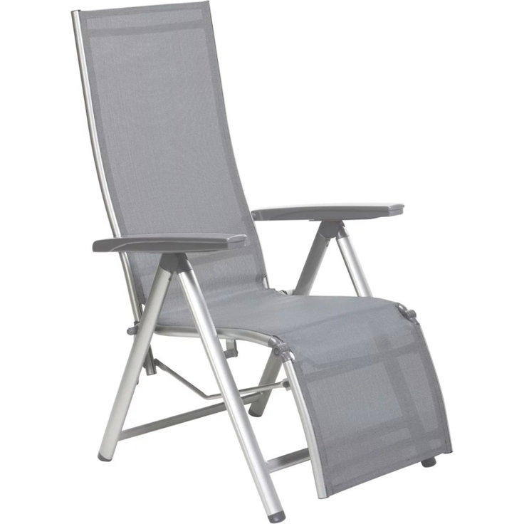 Kettler Cirrus Relaxsessel - silber / anthrazit-grau