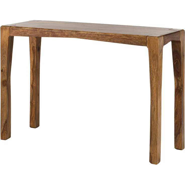 Konsolentisch Sheesham 120x42x80 braun lackiert ANCONA #103 – Bild 10