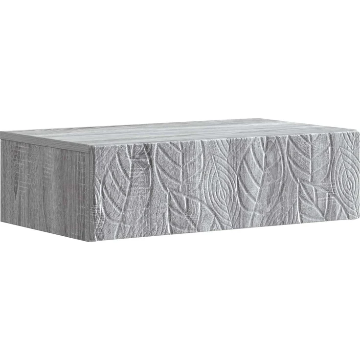 vidaXL Wandmontierter Beistelltisch 87,5 x 34,5 x 17 cm Holzwerkstoff 898841 – Bild 2