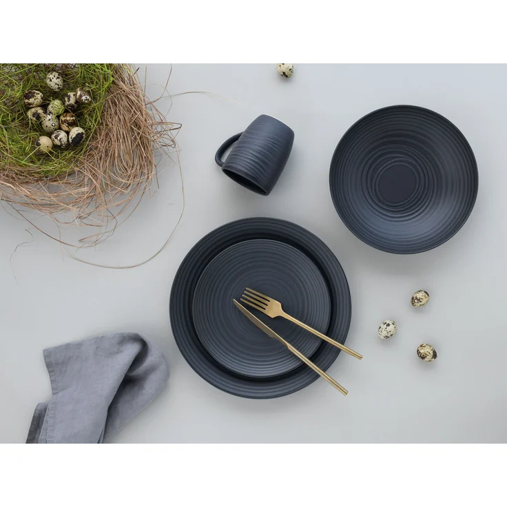 Lava Stone Schwarz, Kaffeebecher 6-tlg (mo) – Bild 3