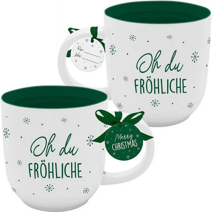 Tasse Kaffeetasse Kaffeebecher 50cl Geschenk Weihnachtstasse Sheepworld OH 51195