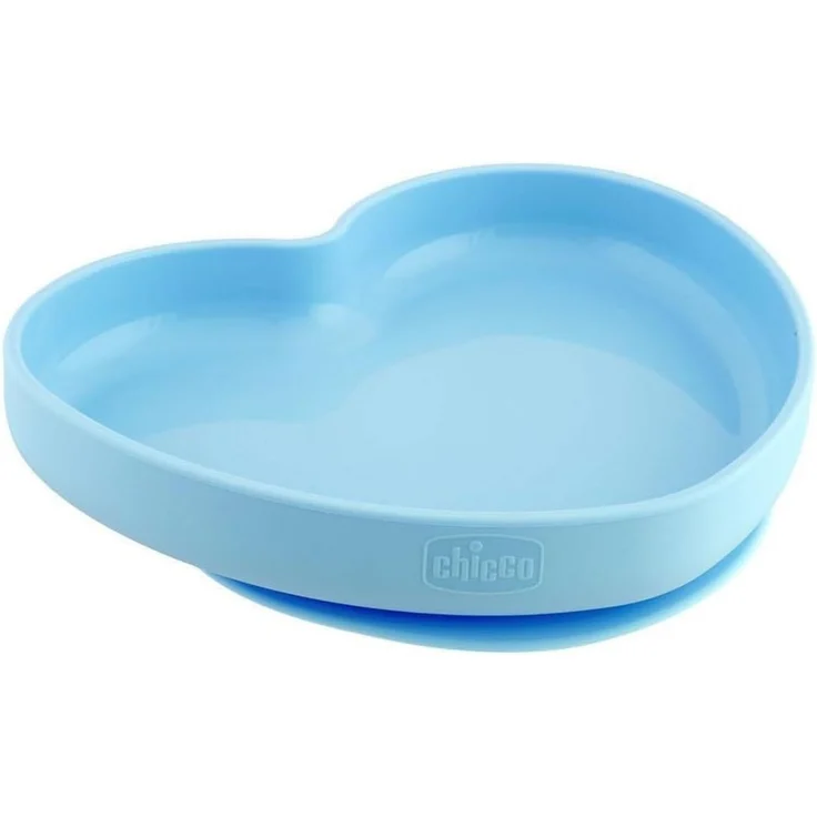 CHICCO-102172-SILIKONPLATTE HERZ BO Y 9M+