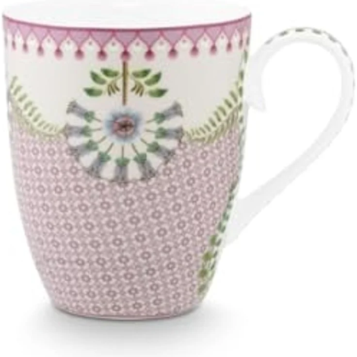 PiP Studio Tasse Henkelbecher-Set Lily & Lotus Lila (350ml) (2-teilig) – Bild 2