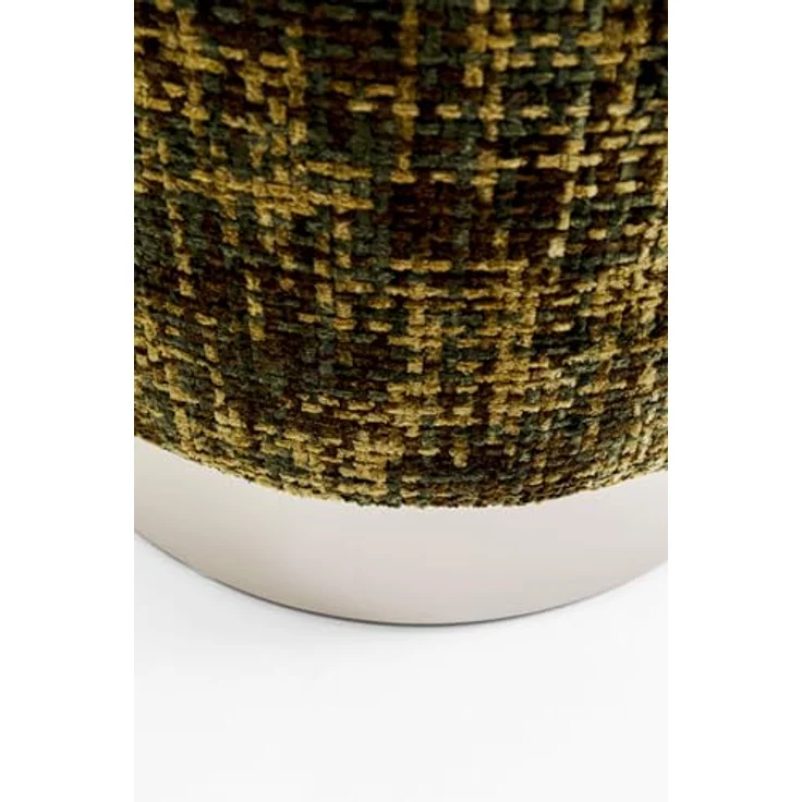 Kare Design Hocker Berry High, Silber/Grün, Ø39cm, Sitzhocker, Rund, Minimalistich, Pflegeleicht, Flur – Bild 5