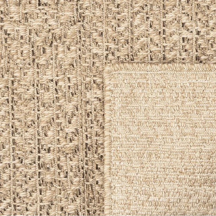 the carpet Teppich Kansas, rechteckig, Höhe: 1 mm, moderner robuster In und Outdoor Teppich Jute Look – Bild 3