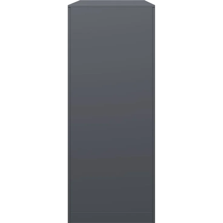 vidaXL Brennholzregal Anthrazit 100x40x100 cm Stahl 850970 – Bild 4