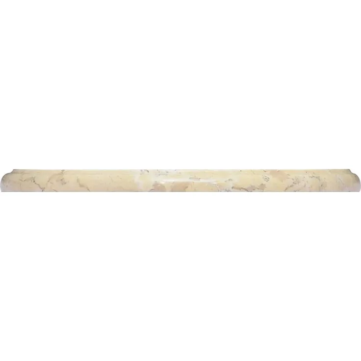 vidaXL Tischplatte Creme Ø40x2,5 cm Marmor 149189