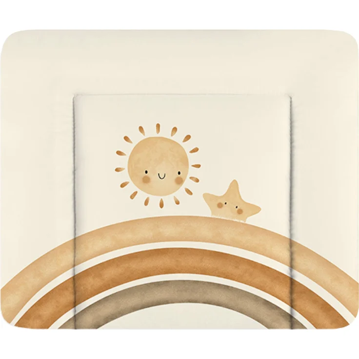 Julius Zöllner Wickelauflage Softy 75x75 Folie Sunrise – Bild 1