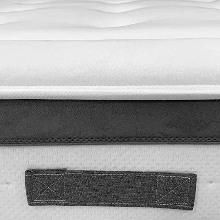 Duérmete Online - Viskoelastische Matratze Nature Biogel | Höhe 29 cm Thermoregulierendes Gewebe, 80x190 cm – Bild 7