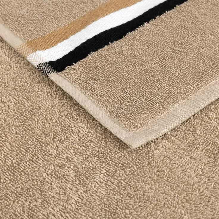 BOSS Handtuch - BLINEA, Handtuch, Frottier, Baumwolle Beige 50x100 cm – Bild 2