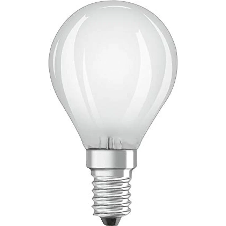 OSRAM Classic P LED-Lampe E14, 2,5W, 4.000K, matt, universalweiß – Bild 1