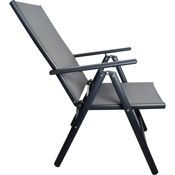 Klappstuhl Aluminium 2er Set Garten- & Campingstuhl – Bild 3