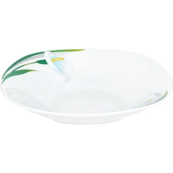 MamboCat Suppenteller 6x White Calla Suppenteller 450ml Porzellan 6 Pers. tiefe Teller – Bild 5