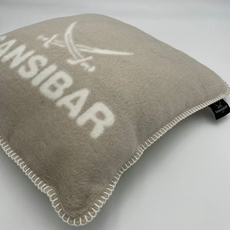 Sansibar Sylt Kissenbezug Jacquard Kissenhülle "Doubleface", Sansibar Dekokissen, 50x50 cm, besonders weich, angenehm wärmend, pflegeleicht, hautfreundlich – Bild 3
