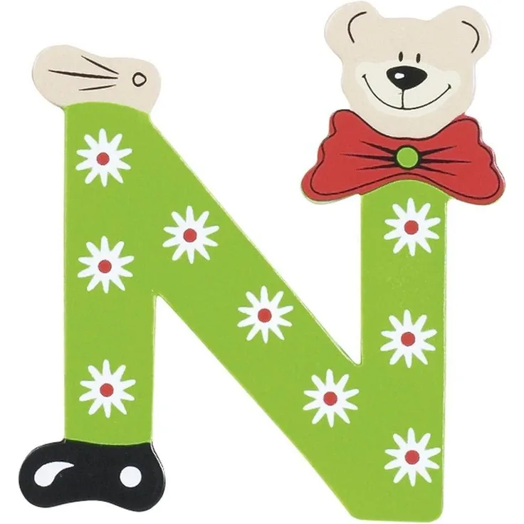 Playshoes Holzbuchstabe 'N'