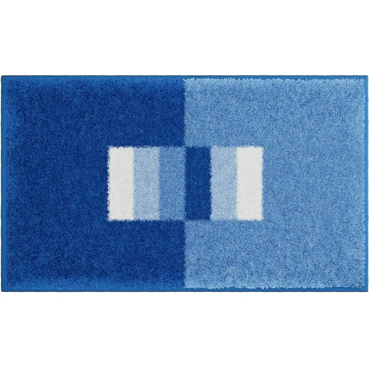Linea Due CAPRICIO Badteppich 65x115 cm blau – Bild 1