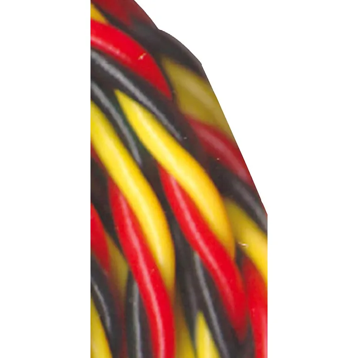 Jamara Kabel JR 3 x 0,50 mm² 10 m gedrillt