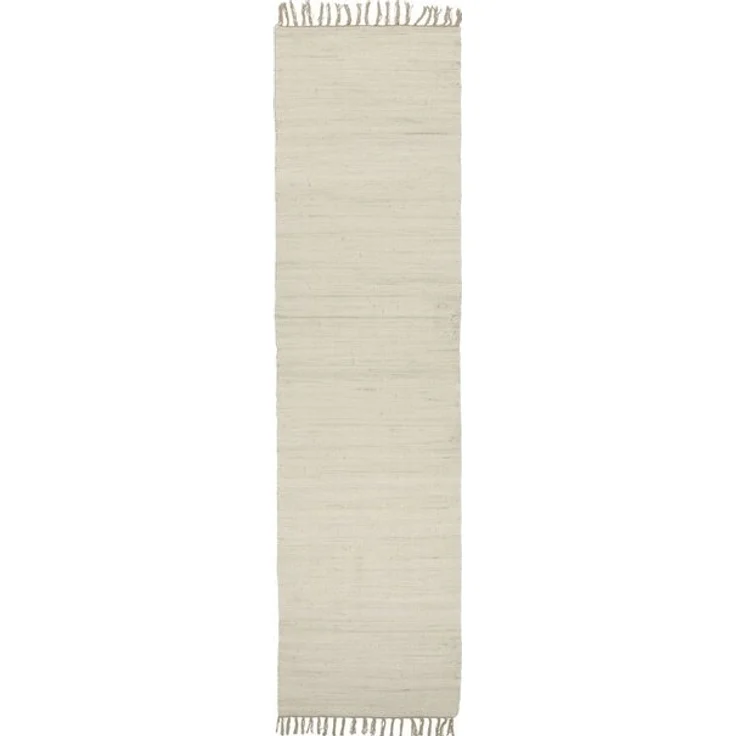 Ib Laursen - Teppich Läufer Wohnraum 60x250cm Baumwolle Creme 65031-01 – Bild 4