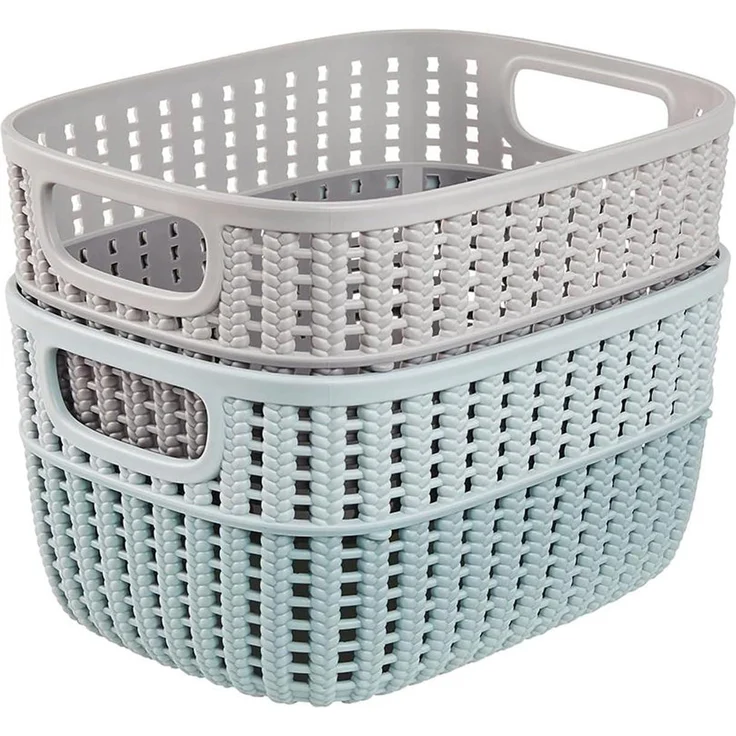 keeeper Aufbewahrungskorb stine, 3,5 Liter, smoky blue – Bild 4