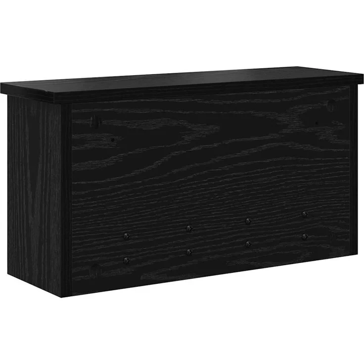 vidaXL Wandmontierter nachttisch Schwarz Eichen-Optik 50 x 16 x 26 cm 874308 – Bild 7