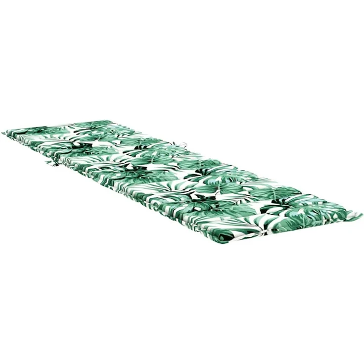 vidaXL Liege-Kissen Blatt Blattmuster 200 x 70 x 3 cm Oxford-Stoff 361440 – Bild 3