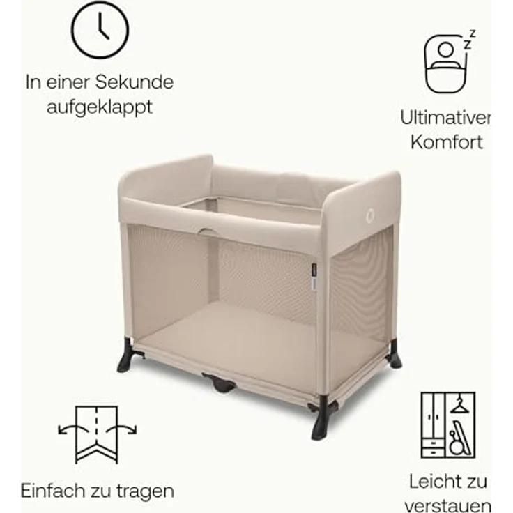 Bugaboo Stardust, 2-in-1, leichtes, kompaktes und faltbares Reisebett – Bild 4