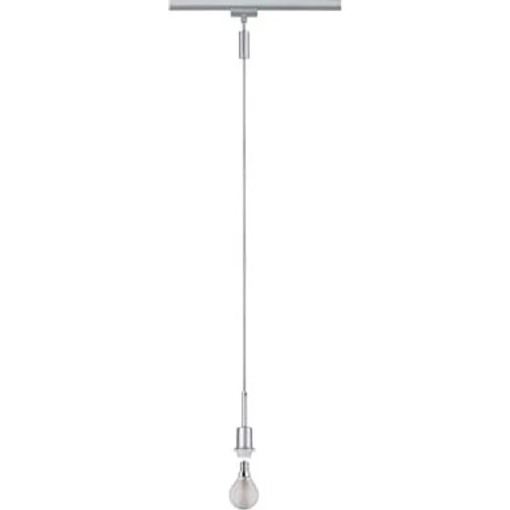 Paulmann 96969 URail DecoSystems Pendel Chrom matt max. 1x20W E14 ohne Leuchtmittel