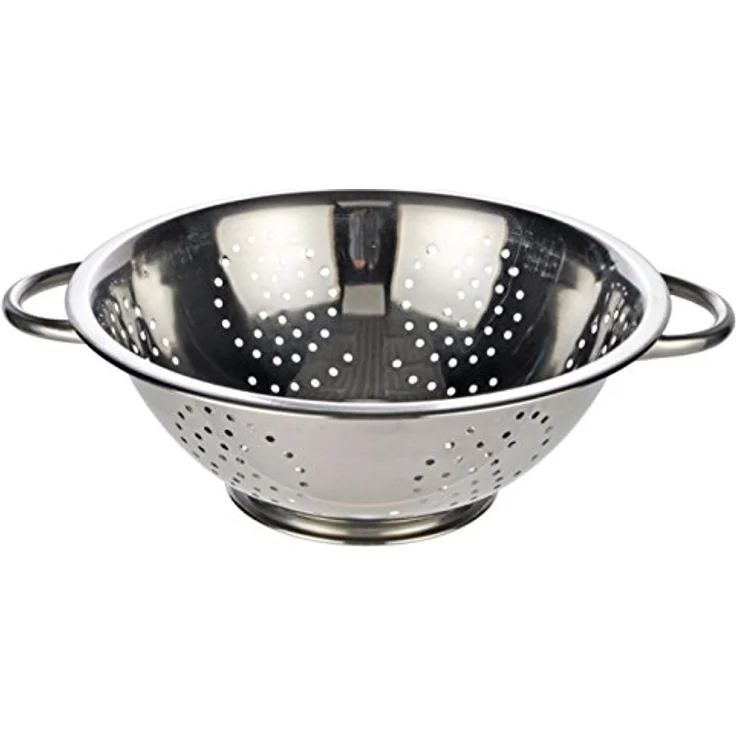 HI Ø 28cm Edelstahl-Küchensieb Salatseiher Salat-Sieb 23041 – Bild 2