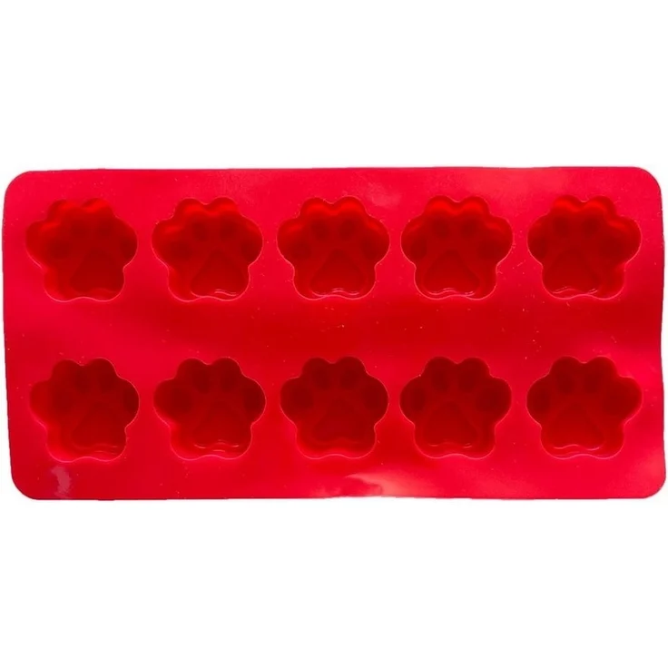 mixed24 Backform Knochen Pfoten Hundekekse Hundeleckerlis Hundeeis Eisform für Hunde, (5-tlg), geeginet für den Backofen und Gefrierfach – Bild 2