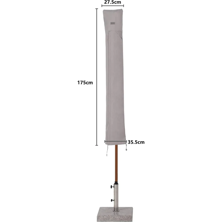 Sekey® Schutzhülle für Ø 300 cm Sonnenschirm, Abdeckhauben für Sonnenschirm – Bild 2