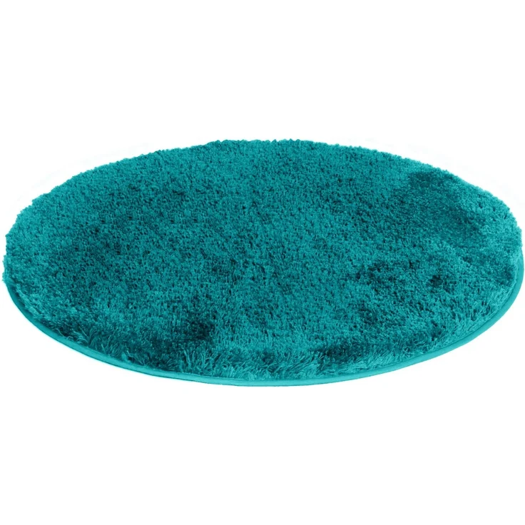 Möve Badematte Superwuschel, Badvorleger, Badezimmer Teppich, Höhe 40 mm, rutschhemmend beschichtet, fußbodenheizungsgeeignet, schnell trocknend, strapazierfähig, Polyester, rund, Mikrofaser-Badematte, Badteppich, rechteckig, rund & als 3-tlg. Set – Bild 5