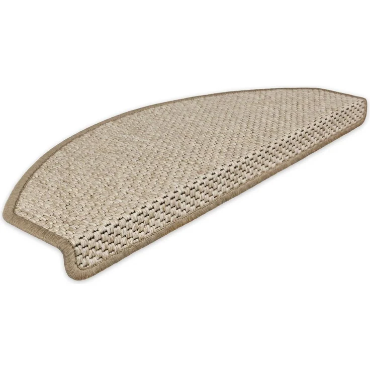 Metzker® Stufenmatte Stufenmatten Göteborg Halbrund, halbrund, Höhe: 8 mm, 18 Stück - Hellbraun – Bild 3