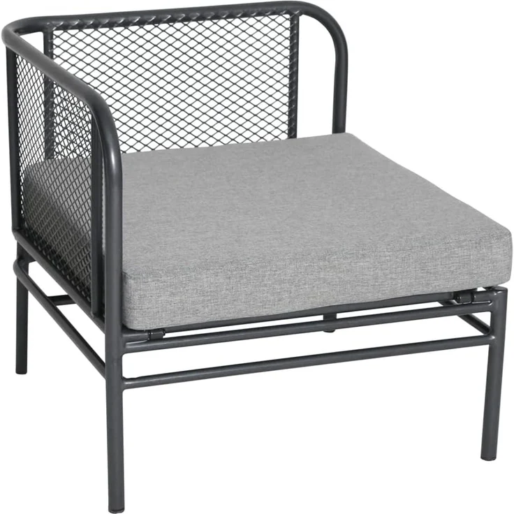 Greemotion 'Toulouse' Lounge-Set 2-teilig, hellgrau / anthrazit 180/210 x 42 x 70 cm – Bild 8