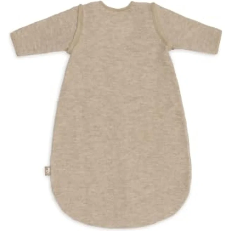 Jollein Schlafsack Baby Wolle - 60 cm - 2.0 bis 2.5 TOG - 100% Merinowolle - Abnehmbare Ärmel - Temperaturregulierend - Oeko-Tex Zertifiziert - Natural – Bild 2