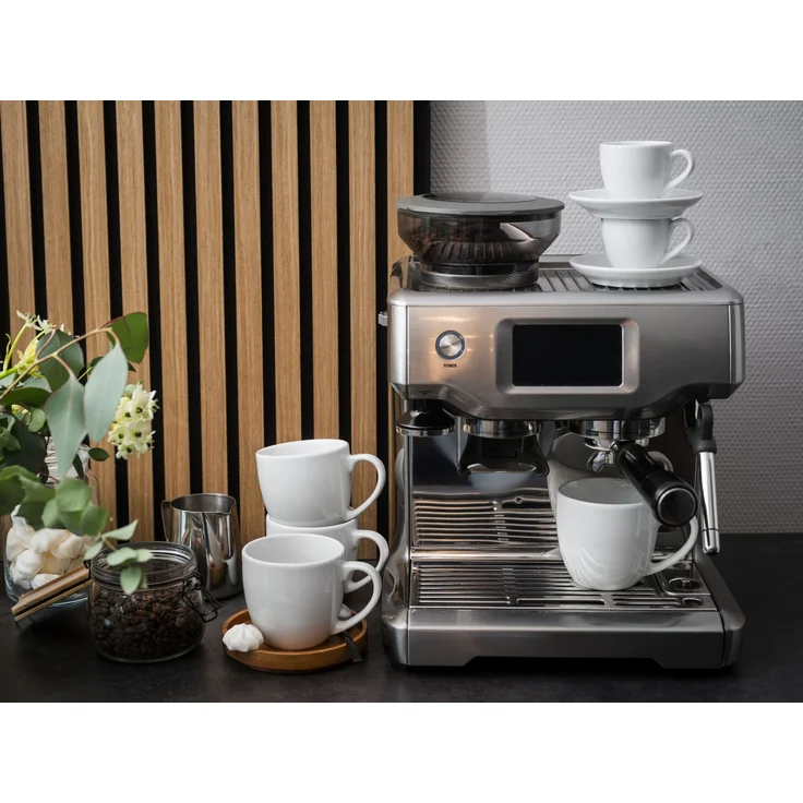 Bistrot Weiss, Kaffeebecher Set 4-tlg (mo) – Bild 3