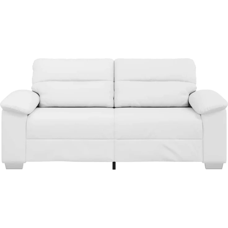 vidaXL 2-Sitzer-Sofa Weiß 180x81x84 cm Kunstleder 4105344 – Bild 3