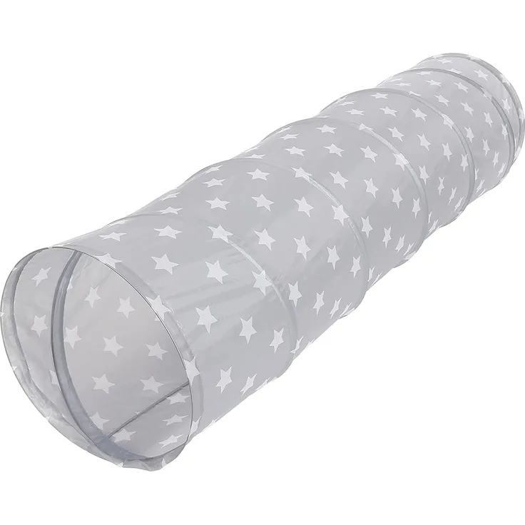 Spieltunnel \"Grey white stars\"