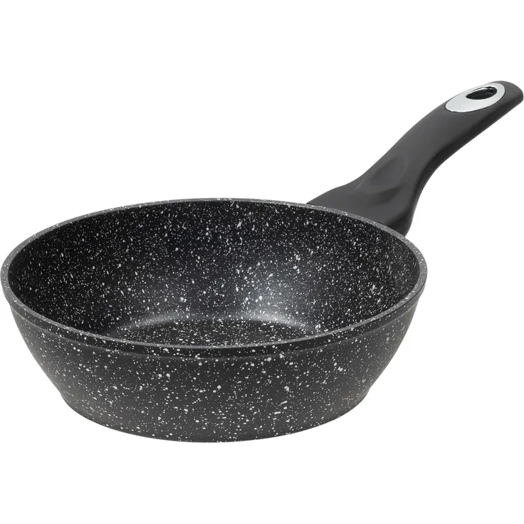 RESTO Kitchenware Bratpfanne Antlia, tiefe Pfanne mit ergonomischem Soft-Touch-Griff, Aluminium (1-tlg), Marmor-Antihaftbeschichtung, 4-lagig, für alle Herdarten geeignet