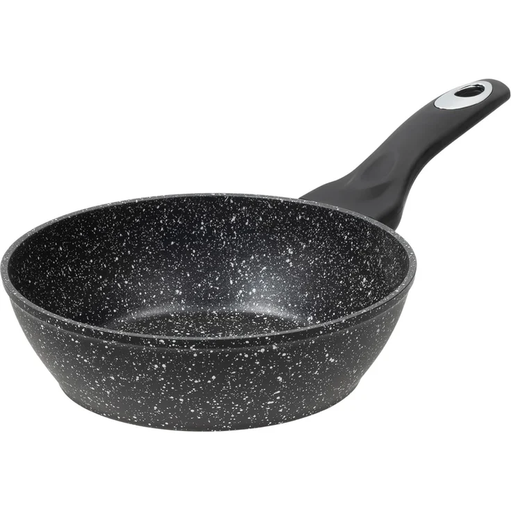 RESTO Kitchenware Bratpfanne Antlia, tiefe Pfanne mit ergonomischem Soft-Touch-Griff, Aluminium (1-tlg), Marmor-Antihaftbeschichtung, 4-lagig, für alle Herdarten geeignet – Bild 1