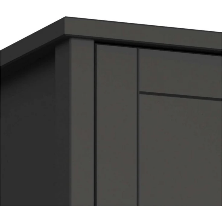 ebuy24 Kleiderschrank Tromsø Kleiderschrank 2 Türen kaffeefarben. – Bild 2