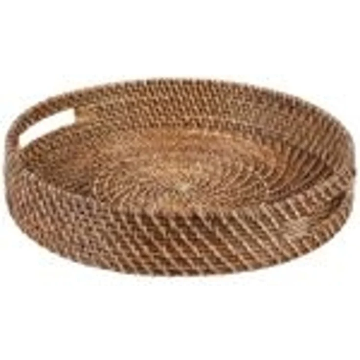 Rattan Tablett Bea rund M – Bild 6