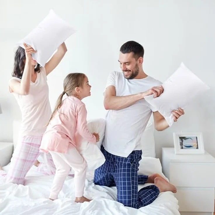 Utopia Bedding 2er Set Kissenfüllung 30x50 cm, Innenkissen Füllkissen Kopfkissen Sofakissen (Weiß) – Bild 6
